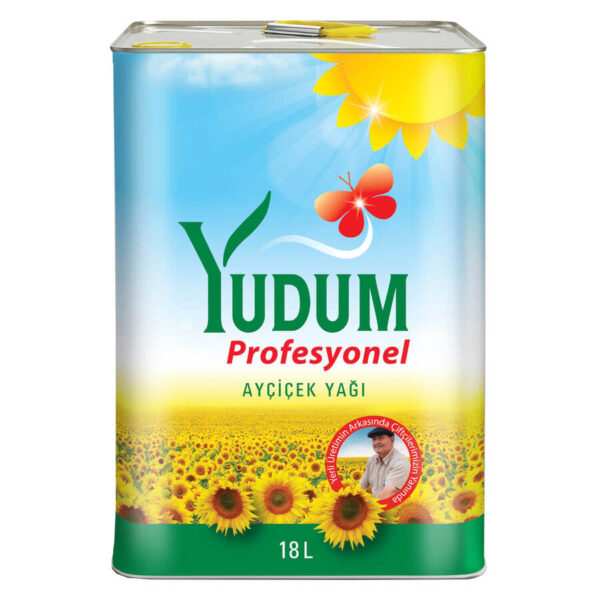 Yudum ayçiçek yağı 18 lt teneke